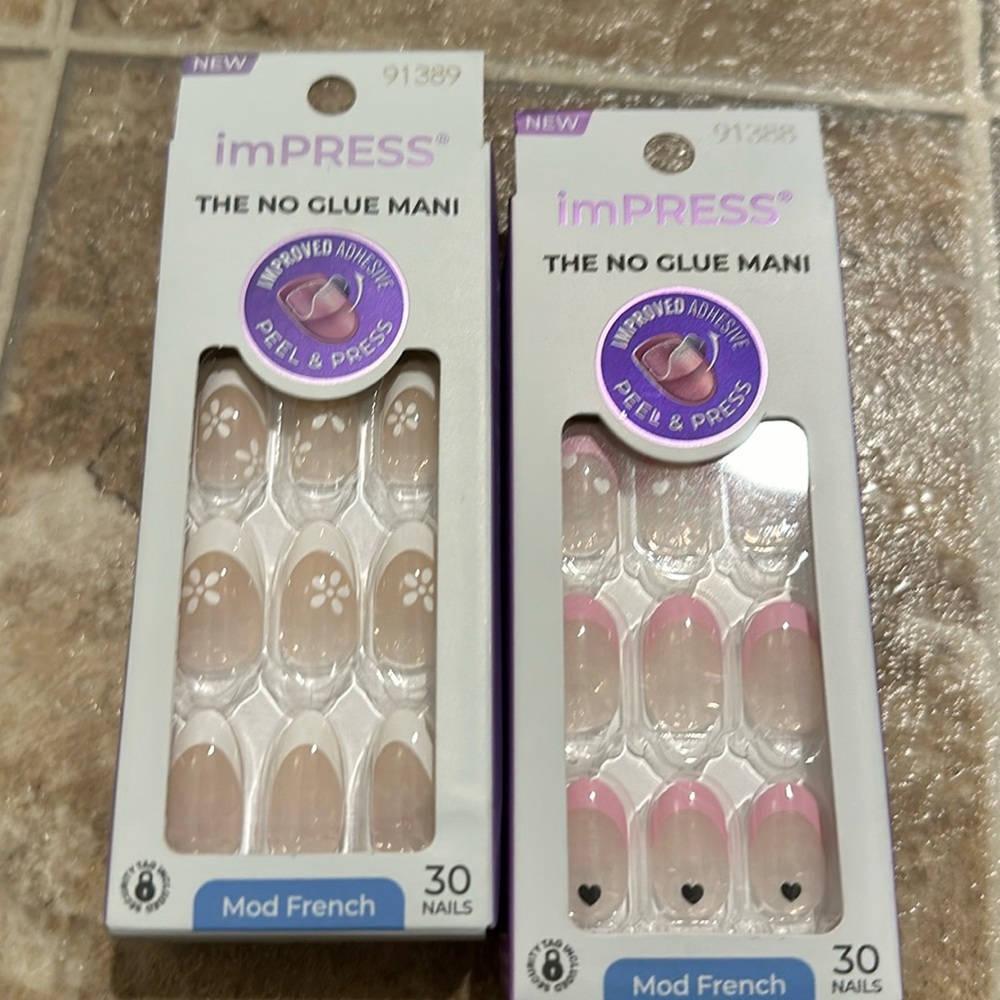 2 packs imPRESS nails
